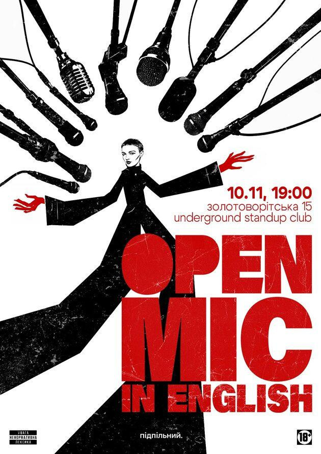 Open Mic in English (10.11)